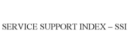 SERVICE SUPPORT INDEX - SSI trademark