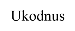 UKODNUS trademark