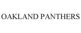 OAKLAND PANTHERS trademark