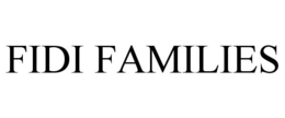FIDI FAMILIES trademark
