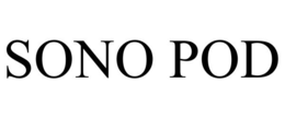 SONO POD trademark