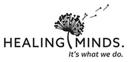 HEALING MINDS. IT'S WHAT WE DO. trademark