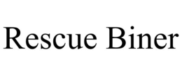 RESCUE BINER trademark