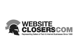 WEBSITE CLOSERS.COM REPRESENTING SELLERS OF TECH & INTERNET BUSINESSES SINCE 1998 trademark