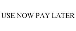 USE NOW PAY LATER trademark