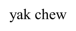 YAK CHEW trademark