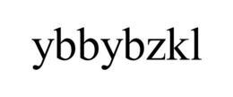 YBBYBZKL trademark