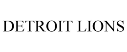 DETROIT LIONS trademark
