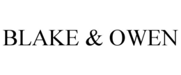 BLAKE & OWEN trademark