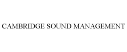 CAMBRIDGE SOUND MANAGEMENT trademark