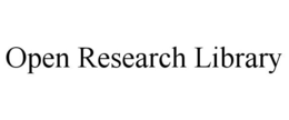 OPEN RESEARCH LIBRARY trademark
