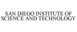 SAN DIEGO INSTITUTE OF SCIENCE AND TECHNOLOGY trademark
