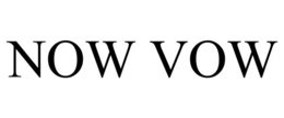 NOW VOW trademark