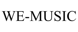 WE-MUSIC trademark