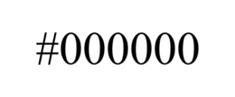 #000000 trademark