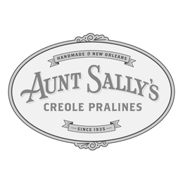 HANDMADE IN NEW ORLEANS AUNT SALLY'S CREOLE PRALINES SINCE 1935 trademark