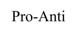 PRO-ANTI trademark