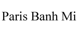 PARIS BANH MI trademark