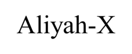 ALIYAH-X trademark