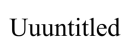 UUUNTITLED trademark