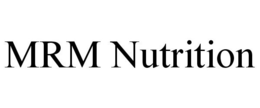 MRM NUTRITION trademark