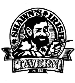SHAWN'S IRISH TAVERN EST. 1968 trademark