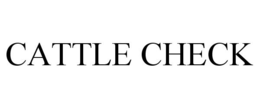 CATTLE CHECK trademark
