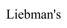 LIEBMAN'S trademark