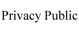 PRIVACY PUBLIC trademark