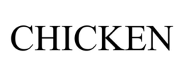 CHICKEN trademark