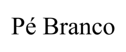 PÉ BRANCO trademark