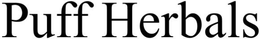 PUFF HERBALS trademark