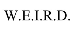 W.E.I.R.D. trademark