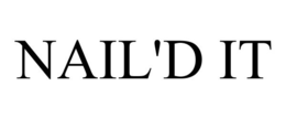 NAIL'D IT trademark