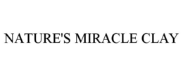 NATURE'S MIRACLE CLAY trademark