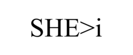 SHE>I trademark