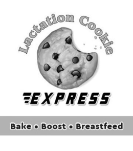 LACTATION COOKIE EXPRESS BAKE · BOOST · BREASTFEED trademark