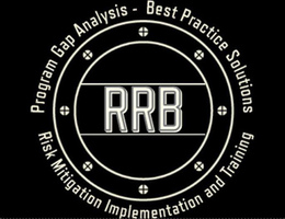 RRB PROGRAM GAP ANALYSIS - BEST PRACTICE SOLUTIONS RISK MITIGATION IMPLEMENTATION AND TRAINING trademark