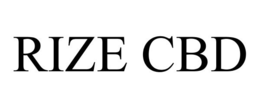 RIZE CBD trademark