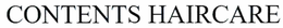 CONTENTS HAIRCARE trademark