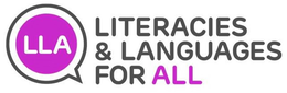 LLA LITERACIES & LANGUAGES FOR ALL trademark