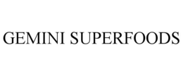 GEMINI SUPERFOODS trademark