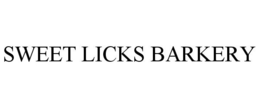 SWEET LICKS BARKERY trademark