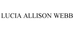 LUCIA ALLISON WEBB trademark