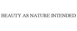 BEAUTY AS NATURE INTENDED trademark