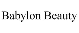BABYLON BEAUTY trademark