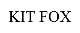 KIT FOX trademark