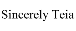SINCERELY TEIA trademark