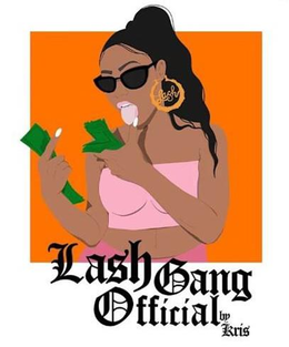 LASH LASH GANG OFFICIAL BY KRIS trademark