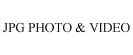 JPG PHOTO & VIDEO trademark